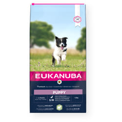 Eukanuba 168777 Alimentation sèche pour chiens 12 kg Chiot Agneau, Riz