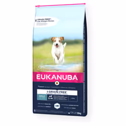 Eukanuba 184753, Adulte, Moyen (11 - 25kg), X-Small (< 4kg), Poisson, 12 kg