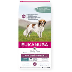 Daily Care Mono-Protein Adult All Breed Canard - nourriture sèche pour chien - 12kg - Eukanuba