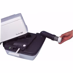 Bouchon doseur. Il se positionne sur le bras de vidange du WC Porta Potti à la place du bouchon d'origine. Poids net : 0,1 kg