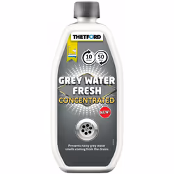 Un produit pour la tuyauterie du camping-car Le Grey Water Fresh concentré est un additif puissant et efficace. Il permet de ...