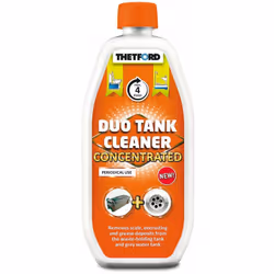 Le produit Duo Tank Cleaner concentré de la marque Thetford est idéal pour nettoyer vos 2 réservoirs: le réservoir à matières ...
