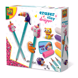 SES Creative Gomme en pâte à modeler Designer, 8 an(s), Multicolore