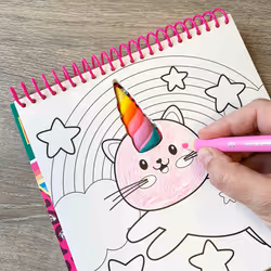 SES Creative Livre de Coloriage Licorne