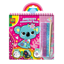 SES Creative Cahier d’activités de coloriage avec des diamants 3 en 1