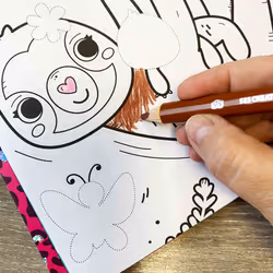 SES Creative Cahier d’activités de coloriage avec des diamants 3 en 1