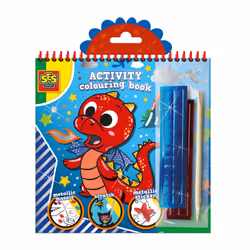 SES Creative Cahier d’activités de coloriage métallique 3 en 1