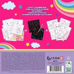 SES Creative Cahier d’activités de coloriage à paillettes 3 en 1
