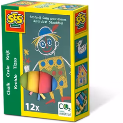 SES Creative Craies 12 couleurs, 12 pièce(s), Multicolore, 12 couleurs