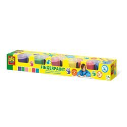 SES Creative Peinture au doigt 6 couleurs