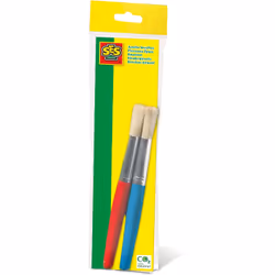 SES Creative 2 Pinceaux Épais, Kit de pinceaux à peinture pour enfants, 2 pièce(s)