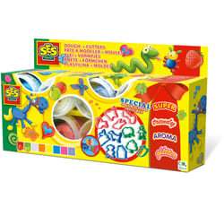 SES Creative Pâte à Modeler - Claymania 8x90gr avec moules