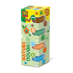 SES Creative Pâte à modeler Feel good - Nature (4x90gr)