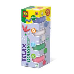 SES Creative Pâte à modeler Feel good - Relax (4x90gr)