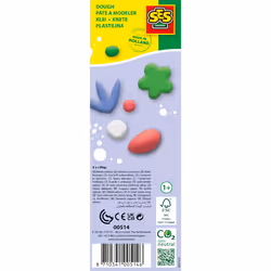 SES Creative Pâte à modeler Feel good - Relax (4x90gr)