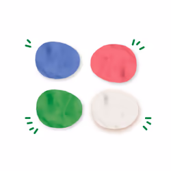 SES Creative Pâte à modeler Feel good - Relax (4x90gr) - Vue supplémentaire 4