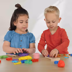 SES Creative Pâte à modeler Feel good - Brillant (4x90gr) - Vue supplémentaire 5