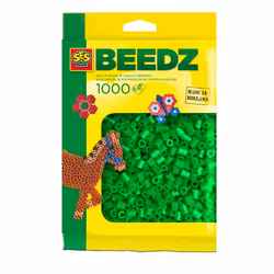 SES Creative Beedz Perles à repasser 1000 Vert, Perle à repasser, 1000 pièce(s), Vert, Garçon/Fille, 5 an(s), 12 an(s)