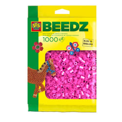 SES Creative Beedz Perles à repasser 1000 Rose Néon