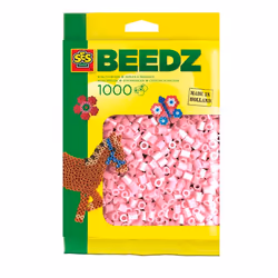 SES Creative Beedz Perles à repasser 1000 Perle Rose, Perle à repasser, 1000 pièce(s), Rose, Garçon/Fille, 5 an(s), 12 an(s)