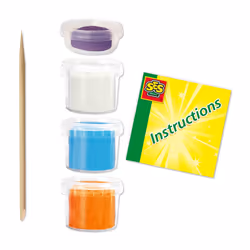 SES Creative Pâte à modeler FunDo - Animaux sauvages (3x90gr-1x40gr)