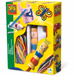 SES Creative Tricotin, Kit de loisirs créatifs pour enfants, 5 an(s), Bois, Multicolore, 1 pièce(s)