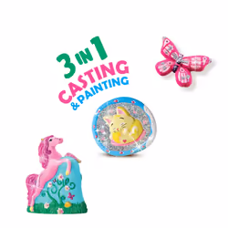 SES Creative Moulage et peinture - 3 en 1
