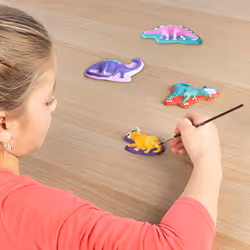 SES Creative Moulage et peinture - Dinos fantaisie