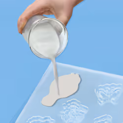 SES Creative Moulage et peinture - Toiles pour peindre des princesses 3x