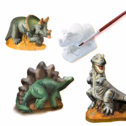 SES Creative Moulage et peinture - Dinosaures - Vue supplémentaire 8