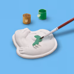 SES Creative Dinosaures 2 en 1 - Moulage et peinture et scratch - Vue supplémentaire 6