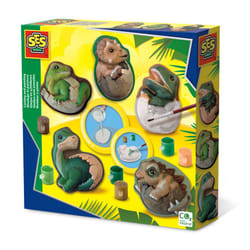 SES Creative Moulage et peinture - Œufs de dinos