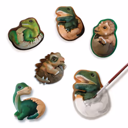 SES Creative Moulage et peinture - Œufs de dinos
