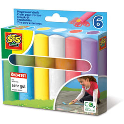 SES Creative Craies pour trottoir 6 pieces