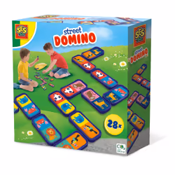 SES Creative Dominos d’extérieur, 3 an(s), Carton, Multicolore