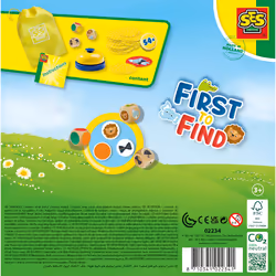 SES Creative First to find - Cherche sonne et collectionne les cartes