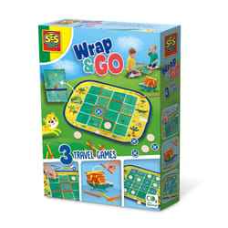 SES Creative Wrap&Go jeux de voyage - Puissance quatre - Pipopipette - Le petit crocodile