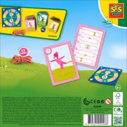 SES Creative Jump! Animals - Sauts à l'élastique : défis avec des cartes