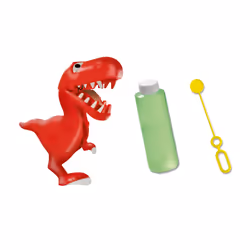 SES Creative Attaque de bulles par dinosaure