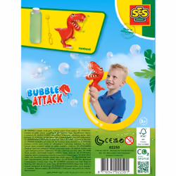 SES Creative Attaque de bulles par dinosaure