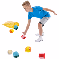 SES Creative Chamboule-tout et boules de pétanque molles