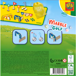 SES Creative Golf de billes - Parcours minigolf en bois