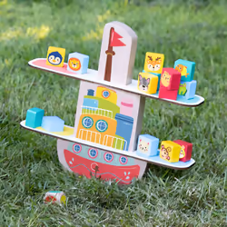 SES Creative Bateau d’équilibre en bois