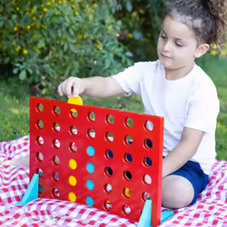 SES Creative Puissance quatre XXL en bois