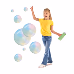 SES Creative 02323 Bulles Géantes avec Baguettes XXL - Faites des Bulles Extra-Grandes avec Outil Pratique - Solution de Savon Incluse - Vue supplémentaire 5