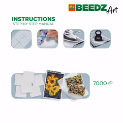 SES Creative Beedz art - Tournesols
