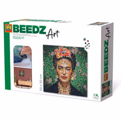 SES Creative Beedz Art - Frida Kahlo 5000, 5000 pièce(s), 12 an(s), Garçon/Fille, Enfant, Multicolore, 300 mm
