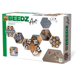SES Creative Beedz Art - Hex tiles safari