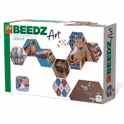 SES Creative Beedz Art - Hex tiles chevaux, 5000 pièce(s), 12 an(s), Garçon/Fille, Enfant, Multicolore, Pas pour les enfants  ...