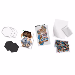 SES Creative Beedz Art - Hex tiles chevaux